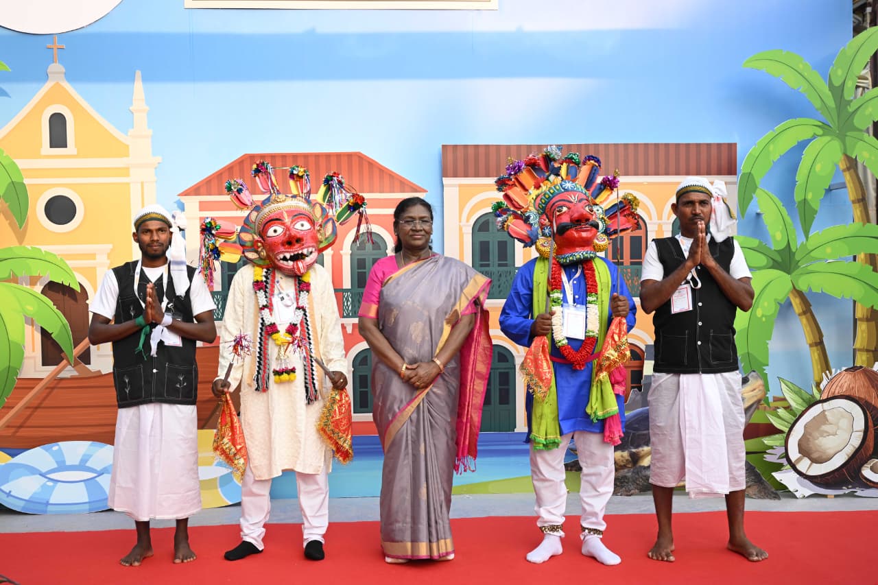 President Droupadi Murmu Inaugurates 2nd Bharatiya Kala Mahotsav at Rashtrapati Nilayam