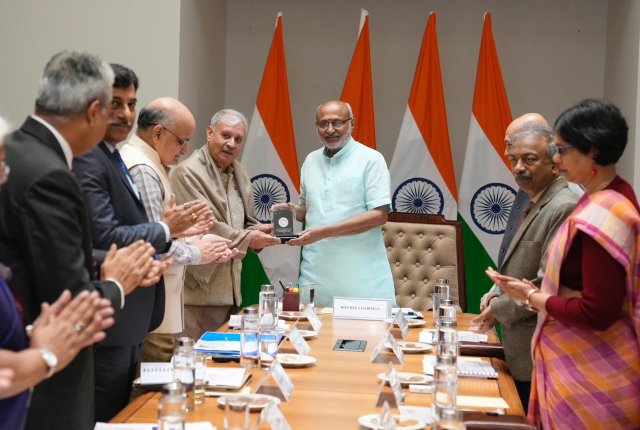 Union MoS Rao Inderjit Singh Meets Vice-President Radhakrishnan; Reviews Vision for Viksit Bharat and Data Reforms